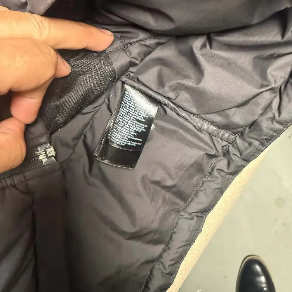 The North Face 550 Down Puffer Vest Black Men's Size XXL